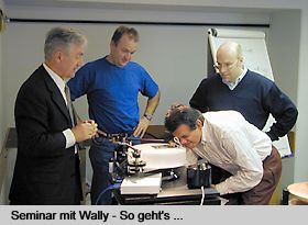 Seminar mit Wally - So geht's ...